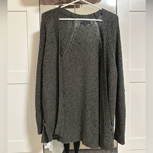 American Eagle Outfitters Long Sleeve Knit Cardigan | Green